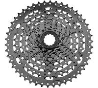 Cassette, MicroShift Advent, for 9s, microShift 11-46T, 11-13-15-18-21-24-30-37-46, ED Black, Steel, Am-Packing