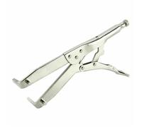 Cassette para Bicicleta Cassettes Y PiñOnes para C Herramienta de sujeción del embrague de la motocicleta Cubo de acero inoxidable Cesta Soporte del volante Llave Reparación Extracción Universal