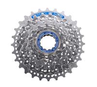 Cassette para bicicleta Shimano CS-HG50 Tiagra/105 (9 velocidades, 12/25 dientes, color plateado)