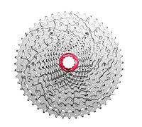 SUNRACE CSMZ800 12-Speed Cassette 11-51T. Metallic PIÑON, Adultos Unisex, Plateado, ESTANDAR