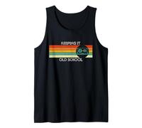Cassette Tape 80s and 90s Retro Music Camiseta sin Mangas