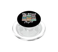 Cassette Tape Music 80s Old School Playlist Vintage Eighties PopSockets PopGrip para MagSafe