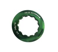 Cassettes y piñones Cassette para Bicicleta Compatible con LITEPRO, aleación de aluminio, bicicleta de ciclismo, cubierta de cassette de 11T, tornillo de fijación de rueda libre de bicicleta.(Green)