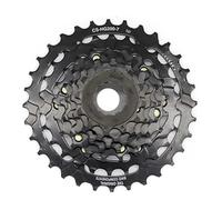 Cassettes y piñones Compatible con cadenas de bicicleta de montaña Shimano TOURNEY TX HG200 CS 7, 8 velocidades CS-HG200, 8 V, 7 V, 9 V, 12-28 T, 12-32 T, 32 T y 28 T. cubierta bloqueo piñón libre(7S