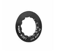 Cassettes y piñones Compatible con el anillo de bloqueo de cassette MUQZI para bicicleta de carretera MTB de 8, 9, 10, 11 y 12 velocidades,tapa bloqueo aleación aluminio. Cassettes Y PiñOnes para Cass