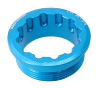 Cassettes y piñones Compatible Con SHIMANO M6100/M7100/M8100, Perno De Fijación De Anillo De Cassette, Cubierta Bloqueo Rueda Libre 12 Velocidades Para Bicicleta cubierta bloqueo piñón libre(Blue)