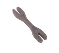 Cassettes y piñones Llave de radios de motocicleta tratada, herramienta universal 6 en 1 para reparación de maquinaria de motocicletas y automóviles, extremos abiertos dobles, ligera Cassettes Y PiñOn