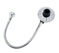 Cassettes y piñones Llave dinamométrica angular con accionamiento de 1/2 pulgada y rotación de 360 grados, herramienta manual para medir torsión, medidor de acero inoxidable cubierta bloqueo piñón l