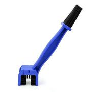 Cassettes Y PiñOnes para Cassette cubierta bloqueo Cepillo de limpieza de cadena de 3 lados para bielas de bicicleta y ciclismo, portátil, para mantenimiento de cadenas de motocicletas y bicicletas.