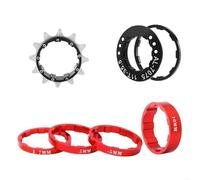 Cassettes Y PiñOnes para Cassette cubierta bloqueo Rueda libre de bicicleta de montaña K8GE, volante de inercia de una sola velocidad, bicicletas de acero, casetes, ruedas dentadas, ruedas libres(12T)