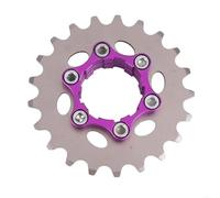 Cassettes y piñones Ruedas Libres para Bicicleta de montaña A2UF, de Alta Resistencia, de una Sola Velocidad, de Acero, para Bicicletas, casetes, piñones. Cubierta Bloqueo piñón Libre(21T)