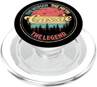 Cassie The Woman The Myth The Legend Nombre Personalizado PopSockets PopGrip para MagSafe