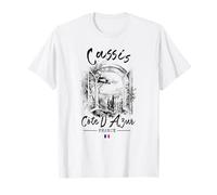 Cassis France Costa Azul Riviera Francesa Souvenir Camiseta