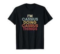 Cassius Name Cassius Personalized Name First Given Camiseta