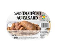 Cassoulet superior con pato
