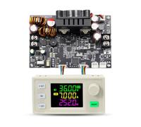 casstaly - Fuente de alimentación regulada de voltaje ajustable CC CNC voltaje constante corriente constante carga solar 7A/252W