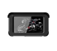 casstaly motocicleta impermeable inalámbrico Carplay pantalla táctil Android auto GPS navegador motocicleta grabadora, 5 pulgadas sin cámaras