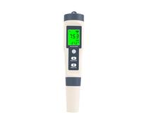 casstaly Ph-Metro TDS/PH/Temperatura para Agua, Medidor Digital 0-14 PH, Probador de Calidad del Agua de Alta Precisión 0.01, Fácil de Usar