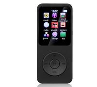 casstaly Reproductor Mp3 Bluetooth 32G Carga Versión Bluetooth Tarjeta Memoria Extensible Reproductor de Música Grabación FM E-Book