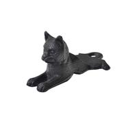 Cast Iron Cat Shape Safety Windproof Creative Door Stopper Home Door Locomotion Stopper Heavy Duty Wedge Door Stop Portable Doorstops for Home Office