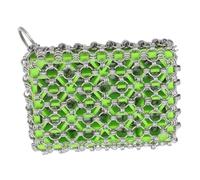 Cast Iron Scrubber, Kitchen Cast Iron, Cast Iron Cleaner, Frying Pan Scrubber, Multipurpose Portable Chain Scrubber Designed for Cleaning Irons Kitchenware, Providing a Thorough Yet Gentle Clean