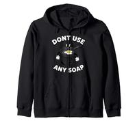 Cast Iron Skillet Funny Dont Use Any Soap Retro Pan Sudadera con Capucha