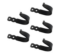 Cast Iron Wall Hooks (5 Pack) Wall Mounted Farmhouse Decorative for Be