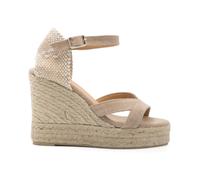 Castañer - Alpargata de cuña Bruna - Shoes - Mujer - Beige - 36 EU -
