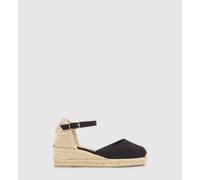 Castañer Alpargatas 'Carol' beige / negro 41 EUR