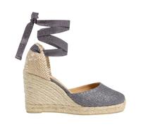 Castañer - Alpargatas Cuña - Carina/8/032 - Shoes - Mujer - Gris - 38 EU -