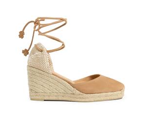 Castañer - Carina/8/007 9 cm Wedges - Shoes - Mujer - Beige - 40 EU -