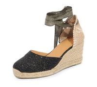 Castañer - Carina Espadrille Wedges - Shoes - Mujer - Negro - 40 EU -