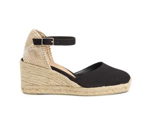 Castañer - Carol/6/001 Cuñas de 7 cm - Shoes - Mujer - Negro - 39 EU -
