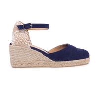 Castañer - Carol/6 Cuña Espadrille - Shoes - Mujer - Azul - 39 EU -