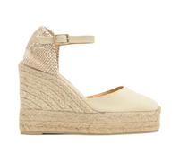 Castañer - Carol Wedge Espadrille - Shoes - Mujer - Beige - 39 EU -