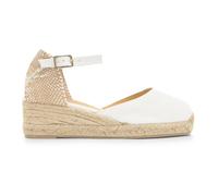 Castañer - Carol Wedge Espadrille - Shoes - Mujer - Blanco - 41 EU -