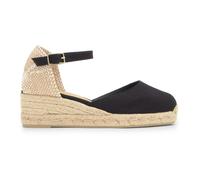 Castañer - Carol Wedge Espadrille - Shoes - Mujer - Negro - 35 EU -
