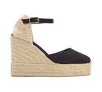 Castañer - Carol Wedge Espadrille - Shoes - Mujer - Negro - 39 EU -