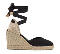 Castañer - Chiara/8/001 · Alpargata CON Cuña DE 9 CM - Shoes - Mujer - Negro - 37 EU -