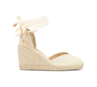 Castañer - Chiara Wedge Espadrille - Shoes - Mujer - Blanco - 38 EU -