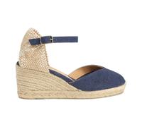 Castañer - Chiarita Wedge Espadrille - Shoes - Mujer - Azul - 37 EU -