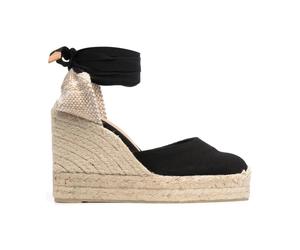 Castañer - Iconic Carina Espadrille - Shoes - Mujer - Negro - 40 EU -