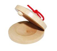 Castañuelas infantiles, castañuelas de madera, castañuelas de madera para, divertidas castañuelas de mano con un diseño robusto, instrumentos de percusión de mano españoles para espectáculos