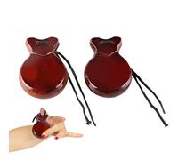 Castañuelas Percusión, - Convenido Tradicional 2 Piezas Para, Diversión Y Dedos Creativos Instrumentos Mano Españoles Niños | Multiusos Outdoor Indoor Utility
