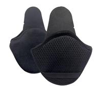 Castas De Motocicleta - Cascos - Calentador De Oreja De Invierno Desmontable | 6,30 X 5,12 Pulgadas | 1 Par PADS TELES CHARD | Carmulieras De Poliéster A Prueba De Viento Para La Mayoría De