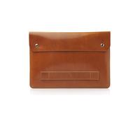Castelijn & Beerens Funda para portátil Piel natural 35.5 cm marrón