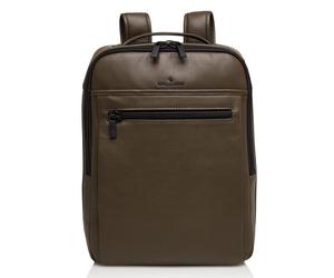 Castelijn & Beerens Nappa X Victor Mochila RFID Piel 42 cm Compartimento para portátil aceituna