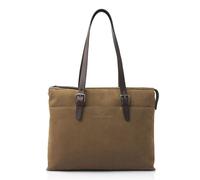 Castelijn & Beerens Nubuck Bolsa de hombro Piel 40 cm Compartimento para el portátil marrón
