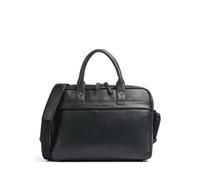 Castelijn & Beerens Maletín Delta de piel RFID 37 cm Compartimento para el portátil negro