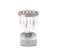 Castelle para cepillos eléctricos - limpiador de cepillo de maquillaje, secador de pelo básico | Máquina de limpieza de rotación rápida para cerdas sintéticas y naturales salón pro casa usa un de